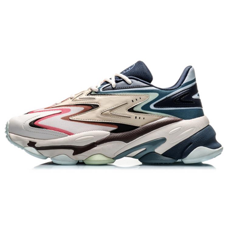 

Новые мужские повседневные кроссовки LiNing CF с низким верхом, дышащие, с защитой от скольжения, песочно-желтые AGLQ077-4 42