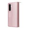 For Samsung Galaxy A57 5G Case 9 Card Slots Zipper Pocket PU Leather Phone Cover with Wrist Strap
