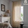 Bu Papa Curtain: Light-Permeable Hollow Crochet Patchwork Floor-to-Ceiling Bay Window Gauze, American Style