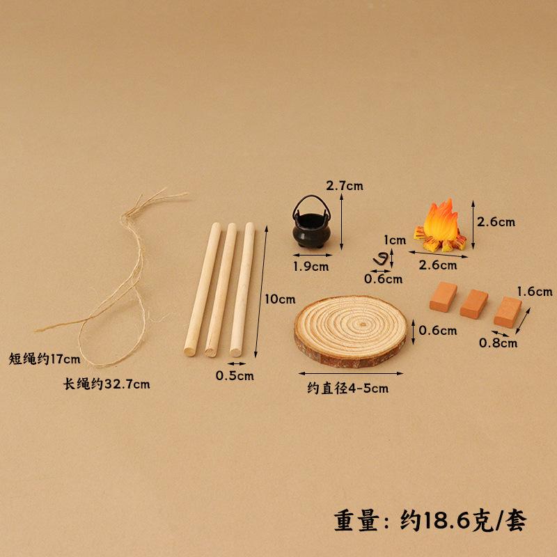 Doll House Simulation Mini Match Miniature Ceiling Furnace Model Ornaments Outdoor Scene Diy Handmade Decoration Accessories