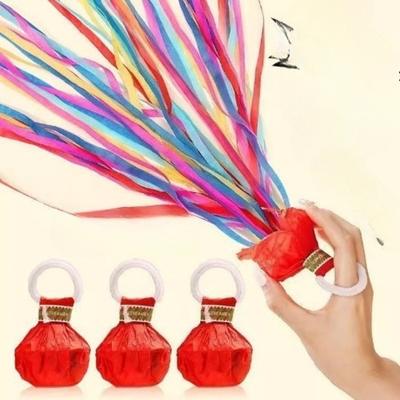 Hochzeit Handgeworfene Bänder, Handgeworfenes Feuerwerk, Armbänder, Spider Latte Art, Leicht zu reinigende Hochzeitsbänder, Requisiten für Geburtstagsatmosphäre