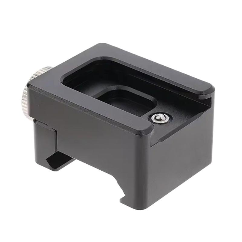 Quick Release Cheese Clamp DSLR Camera Slide Cold Boot Cheese Clip Plate Cheese Claw Buckle Extension Slide Clamp