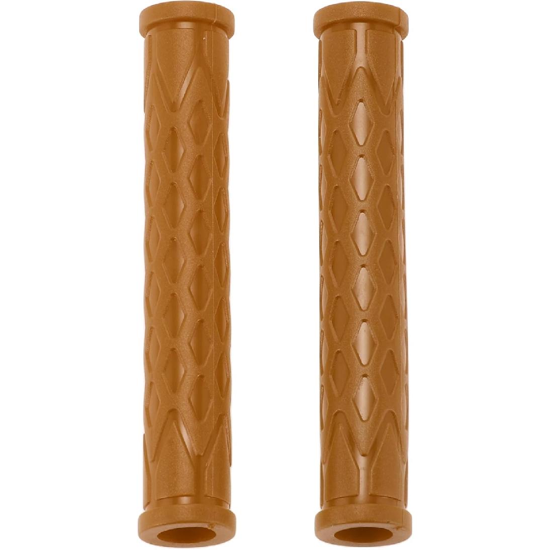 

3/8 10mm Universal Motorcycle Brake Lever Cover Non Slip Rubber Brake Lever Grip Sleeve for Motorcycle Scooter Bicycle Bike Light Brown 1 Pair