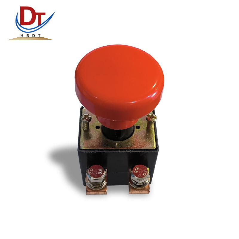 Emergency Stop Switch for Electric Forklift - ED250A Mushroom Head Power Cut-off for Four-Wheeled Vehicles