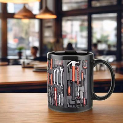 Cup Premium Sense Niche Mug Man Toolbox Ceramic Mug Boyfriend Force Coffee Mug Ceramic