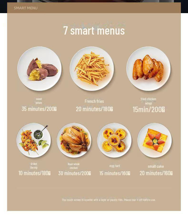 Xianke Smart Multifunction Air Fryer & Electric Oven with Smokeless Pot