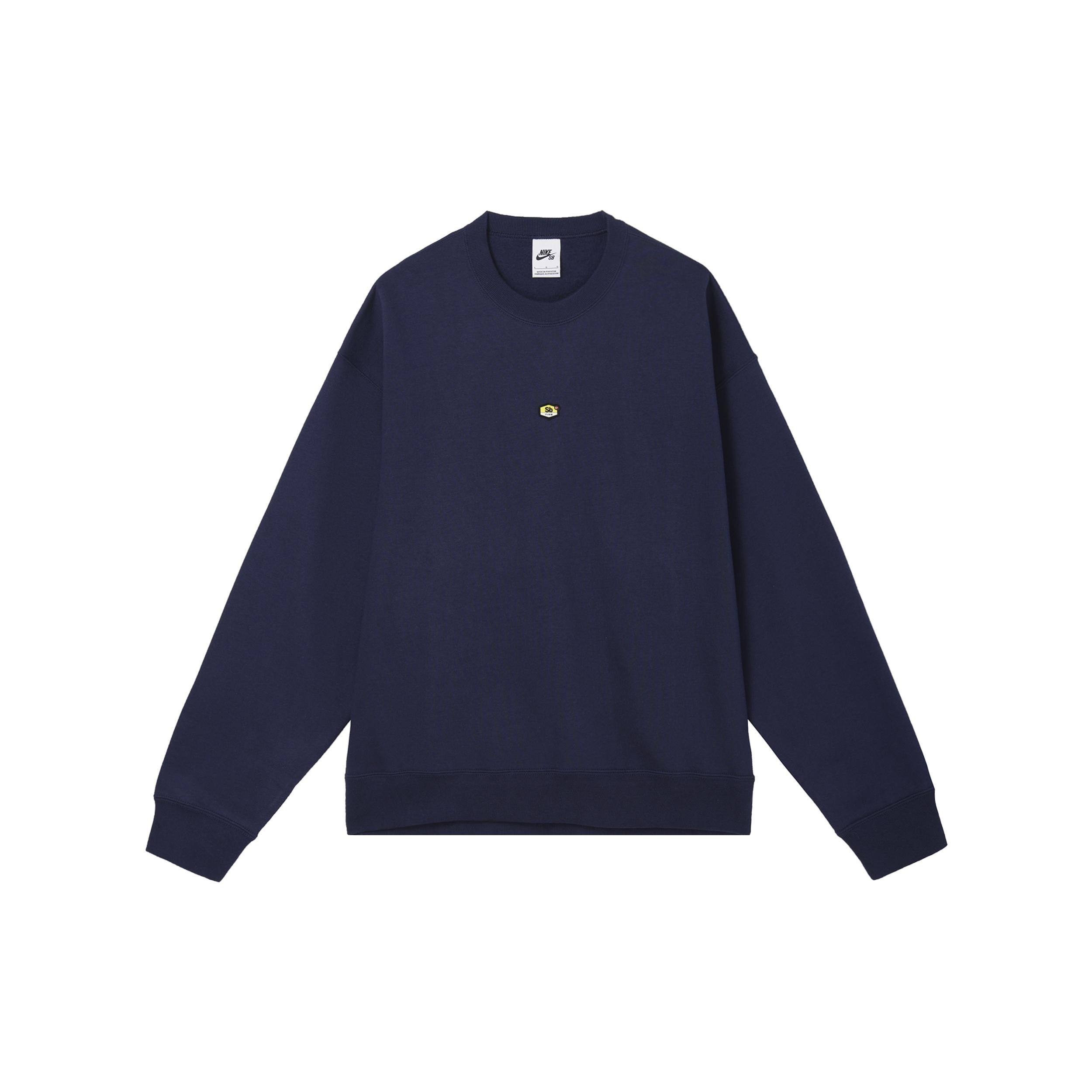 Флисовая толстовка Nike SB для скейтбординга  Midnight Navy  Мужская FN2550-410 M
