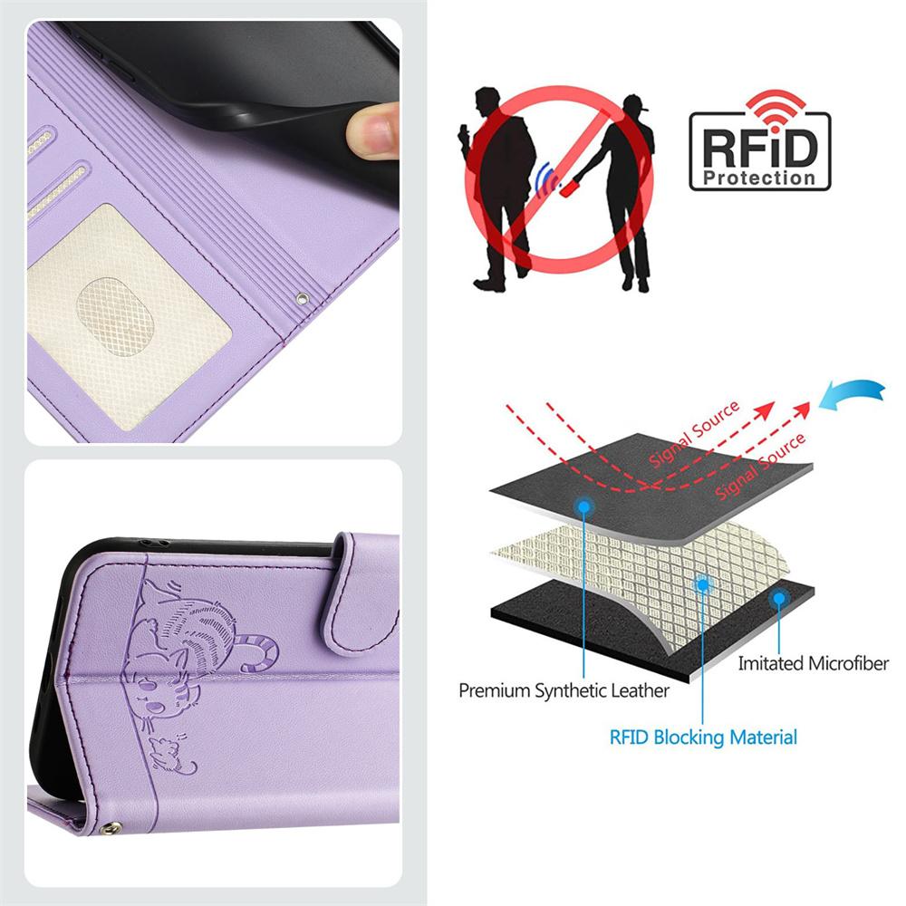 Luxury Wallet Leather Protect Case For Samsung Galaxy A17 A07 A56 A36 A26 A16 A06 A55 A35 A25 A15 A05s A05 Flip Cover
