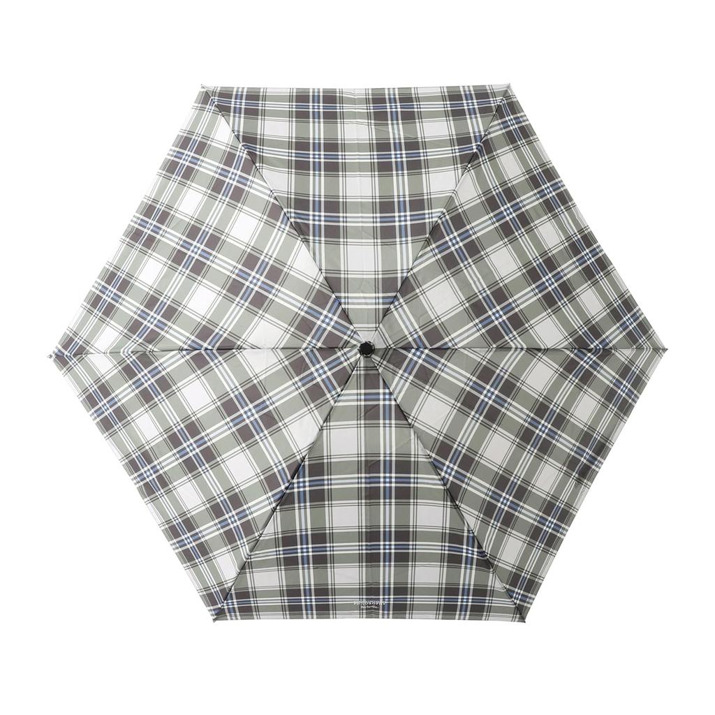 Moonbat Rain Folding Ultra UV Brown [Mackintosh Philosophy] Umbrella, Umbrella, Lightweight, Yarn-dyed Check, 21-431-11139-02,