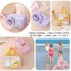 Siomlana Waterproof and Translucent Makeup Large Cosmetic Makeup Storage Pool Beach Toiletry Cosmetic Travel Apple Perfect for Hot and More 3-Piece