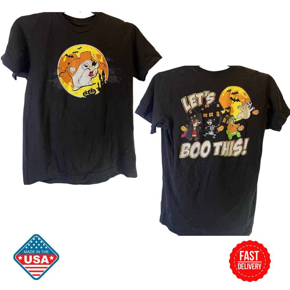 

Buc-ees Halloween Graphic T-Shirt Unisex Glow in The Dark Boo Crew Inspired SALE Unisex T-Shirt XL