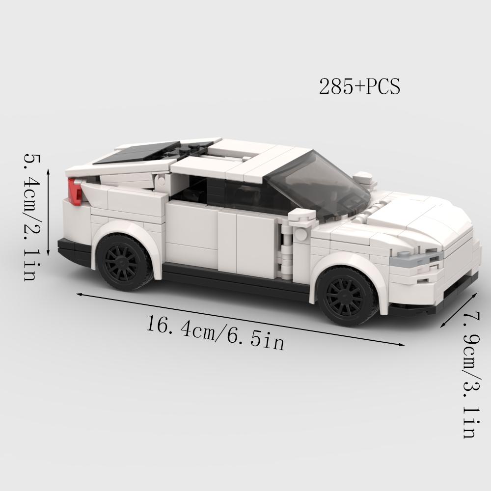 MOC Car Super Race City Speed Sport Pickup Vehicle Model Building Blocks Rally Supercar Racing Bricks Christmas Gift Technical