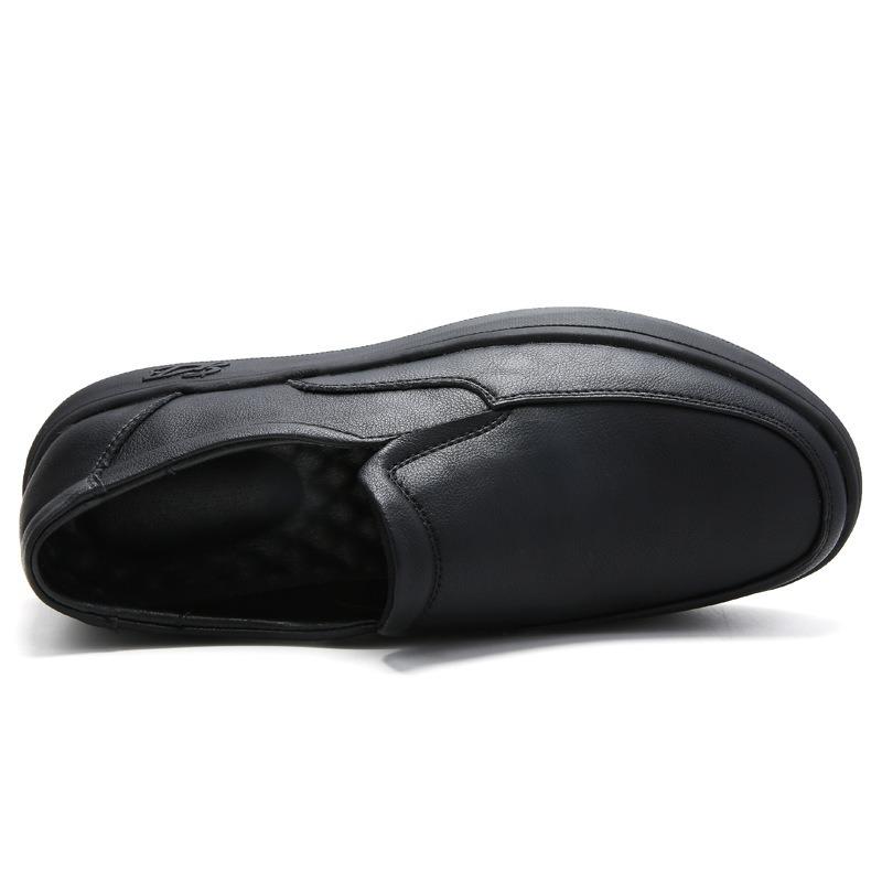 Nurse Shoes Flat Odor-resistant Round-toed Shoes Soft-soled Breathable Casual Shoes Middle Heel