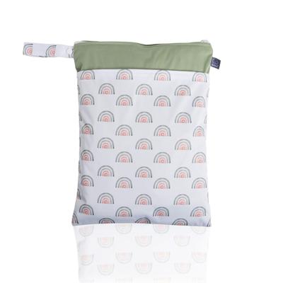 Waterproof Diaper Perfect for and Washable [plunmoln] Pouch, Multi-Purpose, Travel, Yoga, Gym, Sports, Daycare, Kindergarten, (K (rainbow))