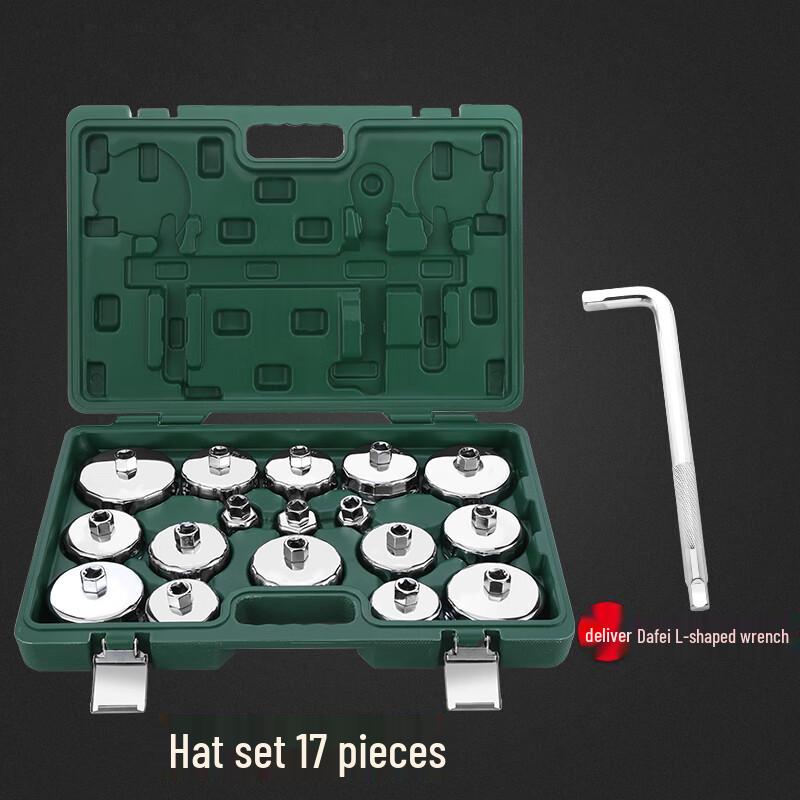Liquids 18-Piece Cap-Style Oil Filter Wrench Set
