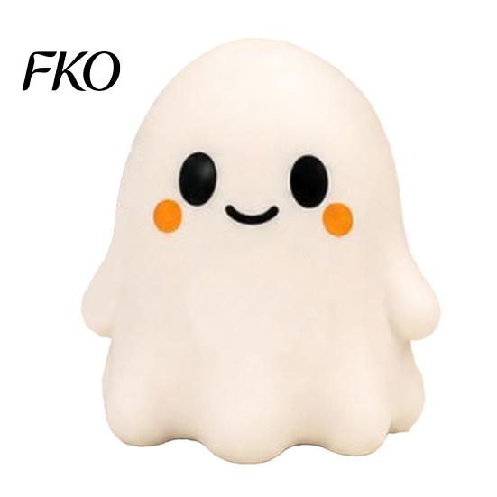 Ghost Fidget Toy Halloween Bow Squeeze Toy, Stress Relief Cartoon Sensory Gadget Soft Stretchy Party Favors for Adults Kids Balls