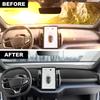 For Volvo EX30 2023 2024 2025 Car Dashboard Cover Pad Sun Shade Avoid Light Mat PU Leather Anti-UV Accessories LHD RHD.