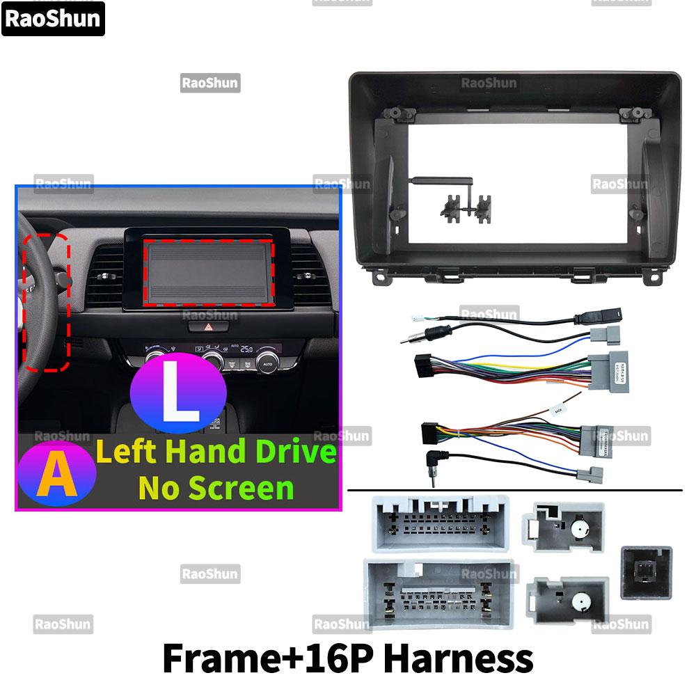 Car Android Radio Stereo Player Frame Fascia For Honda Fit GR GS Jazz 2020-2024 Navigation Harness Wire Adapter Canbus Decoder Radio Accessories 4