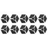 40Pcs Pot Feet Composable Hexagon Flower Pot Feet Risers For Muti-Styles Pots Home Garden Tool Accessory