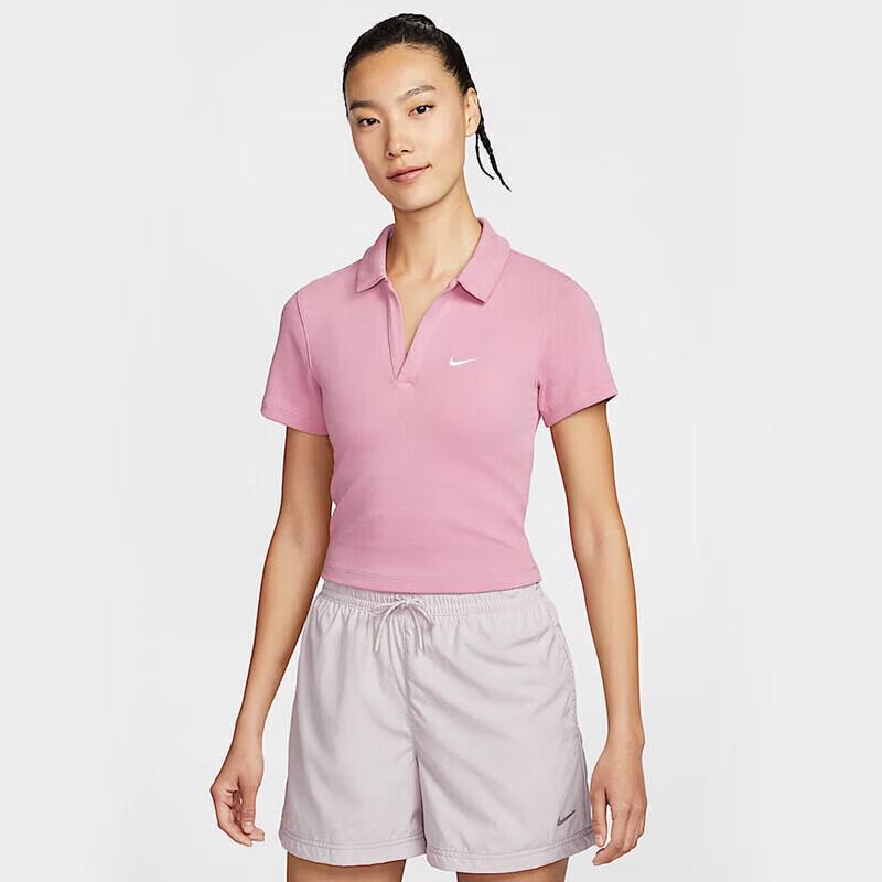 Nike Women s Slim Fit Breathable Polo T-Shirt (DV7885-699) S