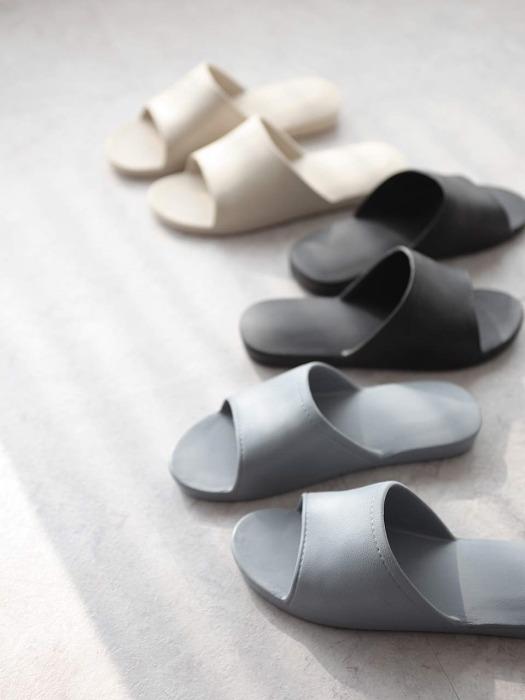 DECOVIEW Hotel-style Modern Slippers ivory