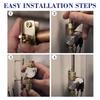 Supape Solenoid Umidificator 24V Supape de Înlocuire Textură Metalică Potrivite pentru Modelele HE265A HE360 HE260 HE220 HE225