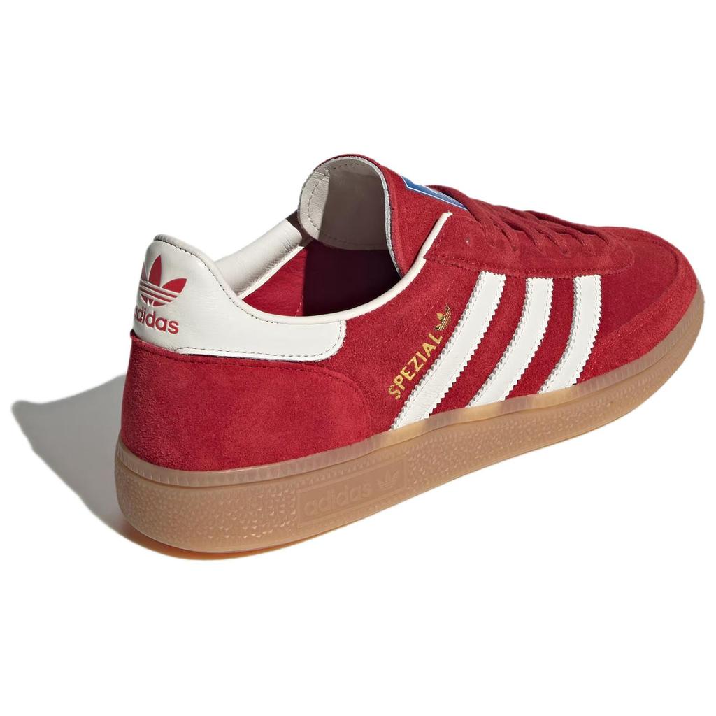 Adidas Handball Spezial Made in Germany Equipment Red Unisex Sneakers Off-White Gum JR9535