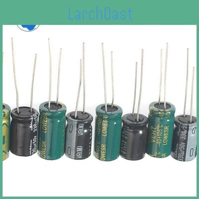 Electrolytic Kit 1uf2200uf Capacitor Aluminum Electrolytic Capacitors Assortment Set 16v 25v 50v