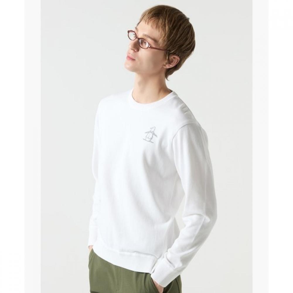 MunSingwear Men S Signature Sweater White  mq121mSw11 