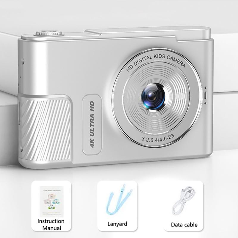 1 Set 44Mp Hd Mini 2.4Inches Photo Camera 4K Digital Cameras 8X Quick Zoom Video Supports Game Functions And Thermal Camera