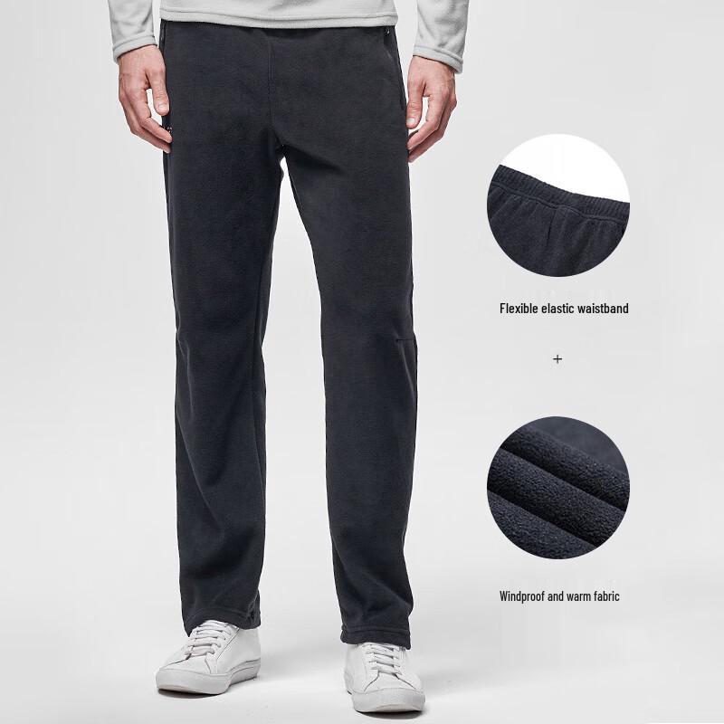 Pelliot Men s Fleece Windproof Thermal Pants M
