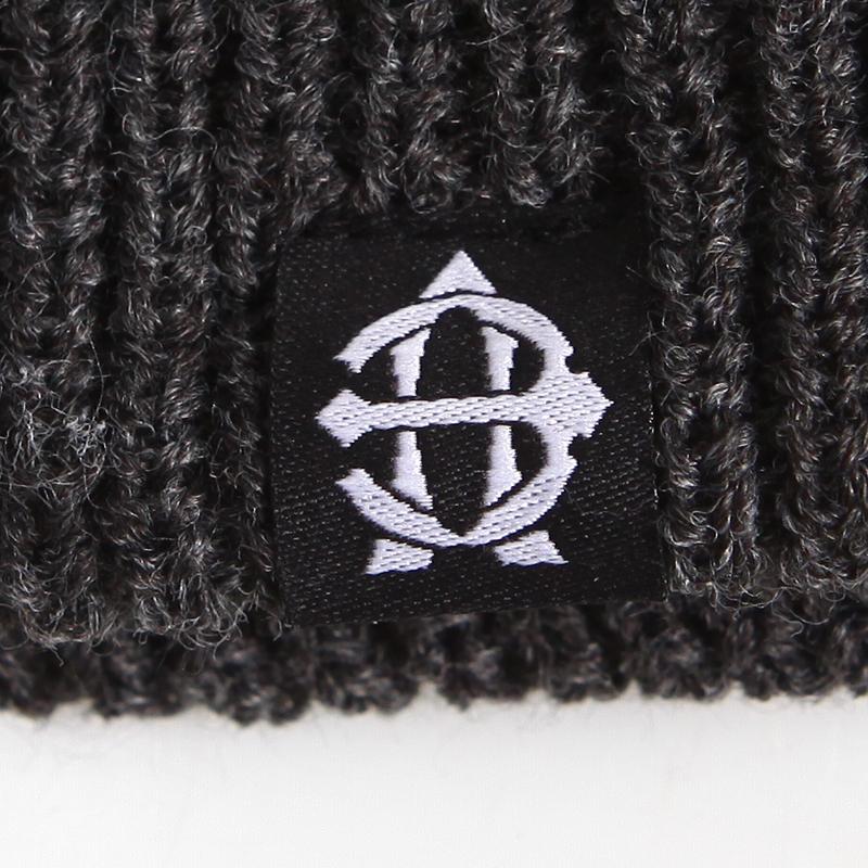 EIGHTVOLUME Ev Plain Short Beanie (Gray)