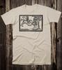 Vintage Stil Goth T-Shirt Okkult Viktorianisch Hexe Tattoo Satan Henker
