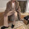 Men's Thickened New Eco-friendly Mid-length Overcoat Knee-length Loose Fit Outerwear for Autumn and Winter Men's Coats