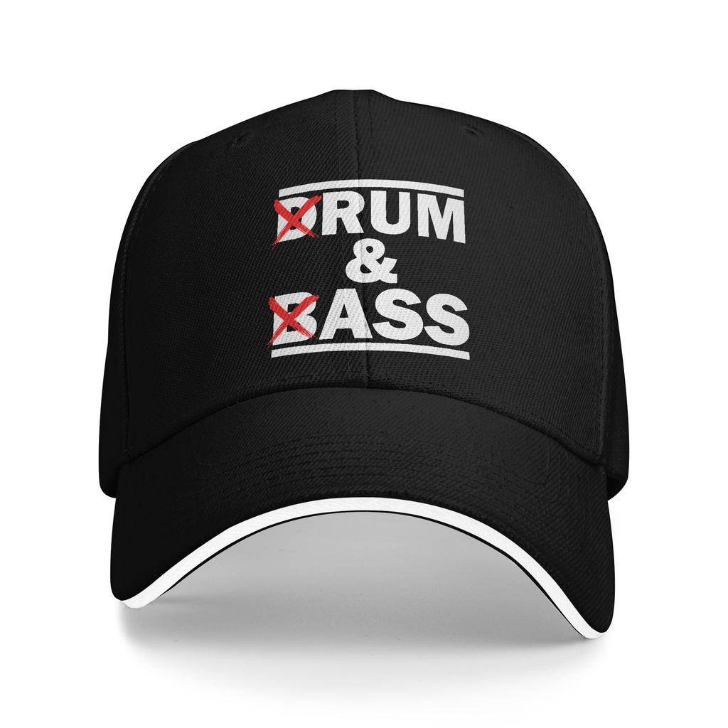 Drum and Bass Sun Baseball Cap Summer Trendy Trucker Hat For UnisexTeens Outdoor Sport Baseball Caps