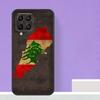Lebanon Flag Map Case For Samsung Galaxy M16 M11 M21 M31 M20 M23 M54 M14 M34 M13 M52 M32 M12 M36 M56 M15 M55