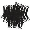 Pack of 50 Non-Slip Elastic Clothes Hanger Grips, Shoulder Straps