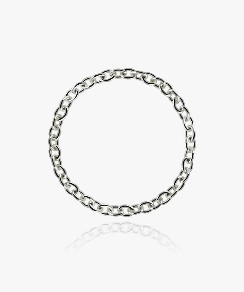 Helene Jewelry 925 Silver Ginger Chain Silver Ring (Type C)
