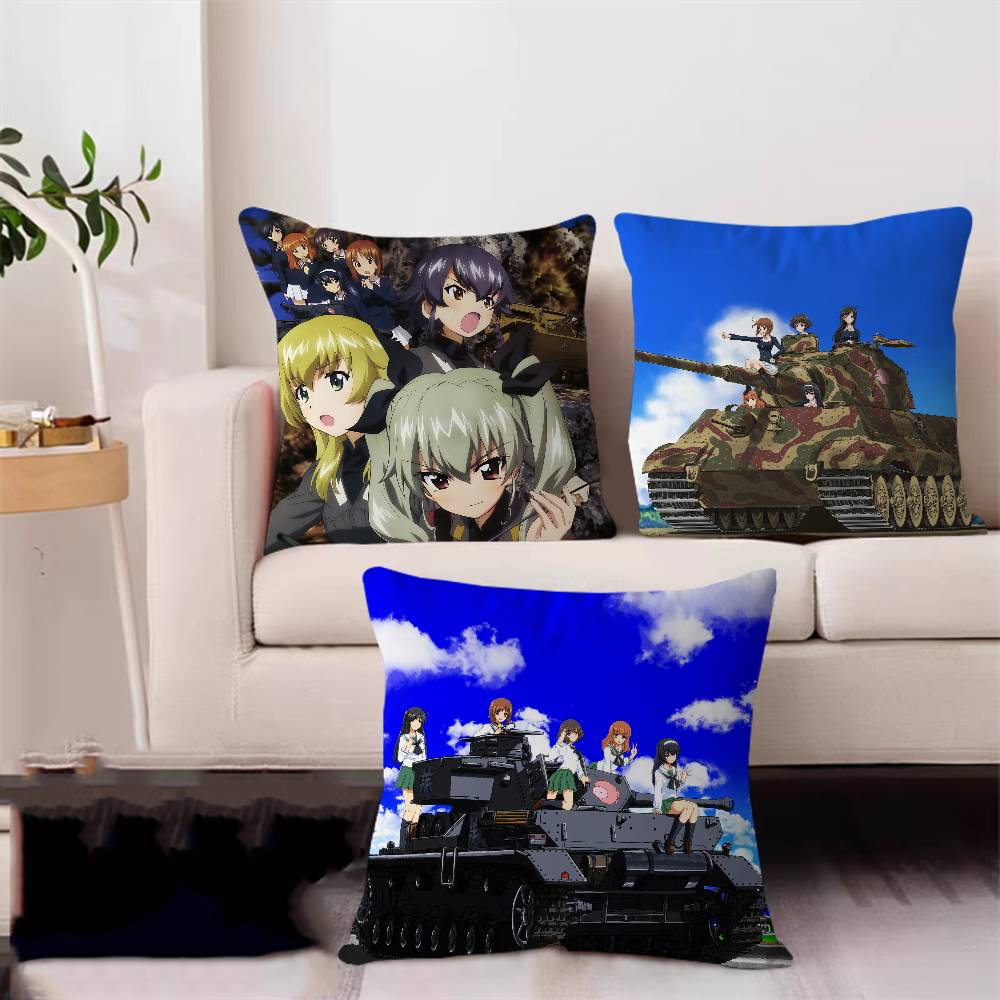 Anime H-High School Fleet Personalized Pillow Cover Kids Bedroom Wild Party Decor Pillowcase Kid Birthday Shower Gift