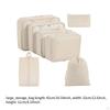 Packing Cubes for Suitcase Luggage Organizers Camping Travelling 7 Piece Beige