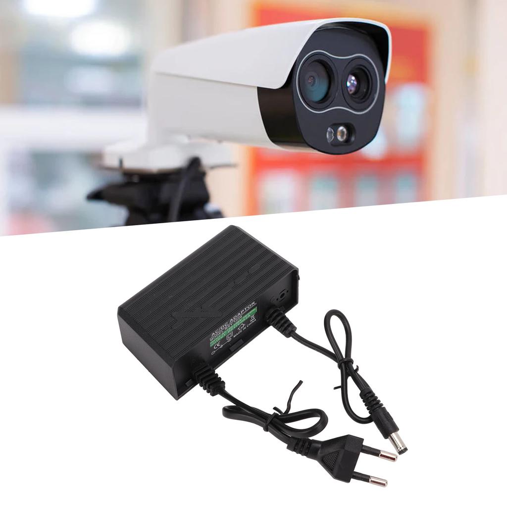 12V 2A Power Supply Outdoor Waterproof Lightning Protection for Monitor