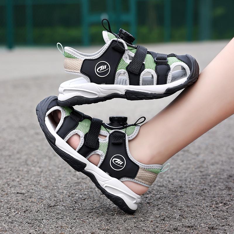 28-39 Kinder Sommer Mode Baotou Sandalen Outdoor Strandschuhe Lässige Sportschuhe