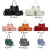 9 Colors Ladies Leather Bag Set 4Pcs Shoulder Bag Handbag Messenger Bag Set