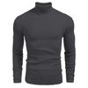 Men's Turtleneck Sweater Autumn and Winter, Men's Sweater Long-sleeved Pullover, New Green.