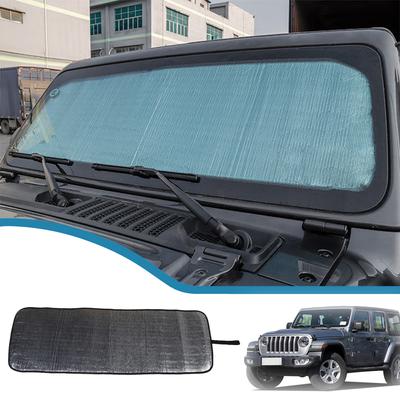 Predné okno auta Anti UV Slnečné sklo Kryt slnečnej clony pre Jeep Wrangler JL Gladiator JT 2018-2023 Auto Interior
