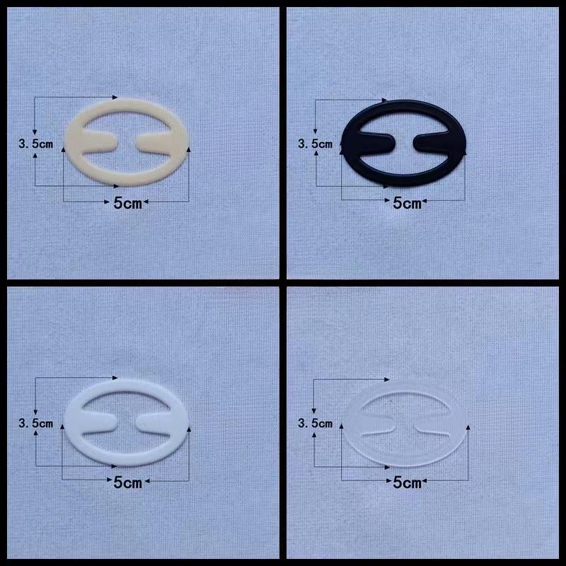 1PC Wedding Bra Straps Bra Clip Buckles Shadow-Shaped Buckle Conceal Clear Cleavage Bra Extender Holders Accessories