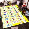 Bright Alphabet Kids Rug Non-slip rug suitable for living room and bedroom sofas