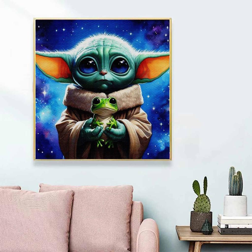 5D DIY Diamond Painting Decorative Poor Little Devil Full Round Drill Scenery Diamond Embroidery Cross Stitch Kits Home Decor Gift