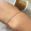 Factory 1.68mm Round Cable Chain 925 Sterling Silver Permanent Jewelry 14k Gold Filled Chain