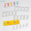 Non-Magnetic Nail Art Gem Holders - Clear Acrylic Stands for Cat Eye Rhinestones & Nail Decor